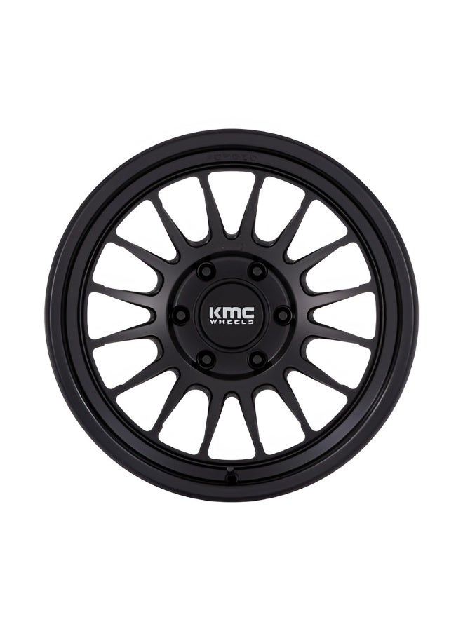 كي ام سي KM447 إمباكت فورجد مونوبلوك 17×8.5 5×150 ET-10 CB110.1 أسود ساتان - Image 2